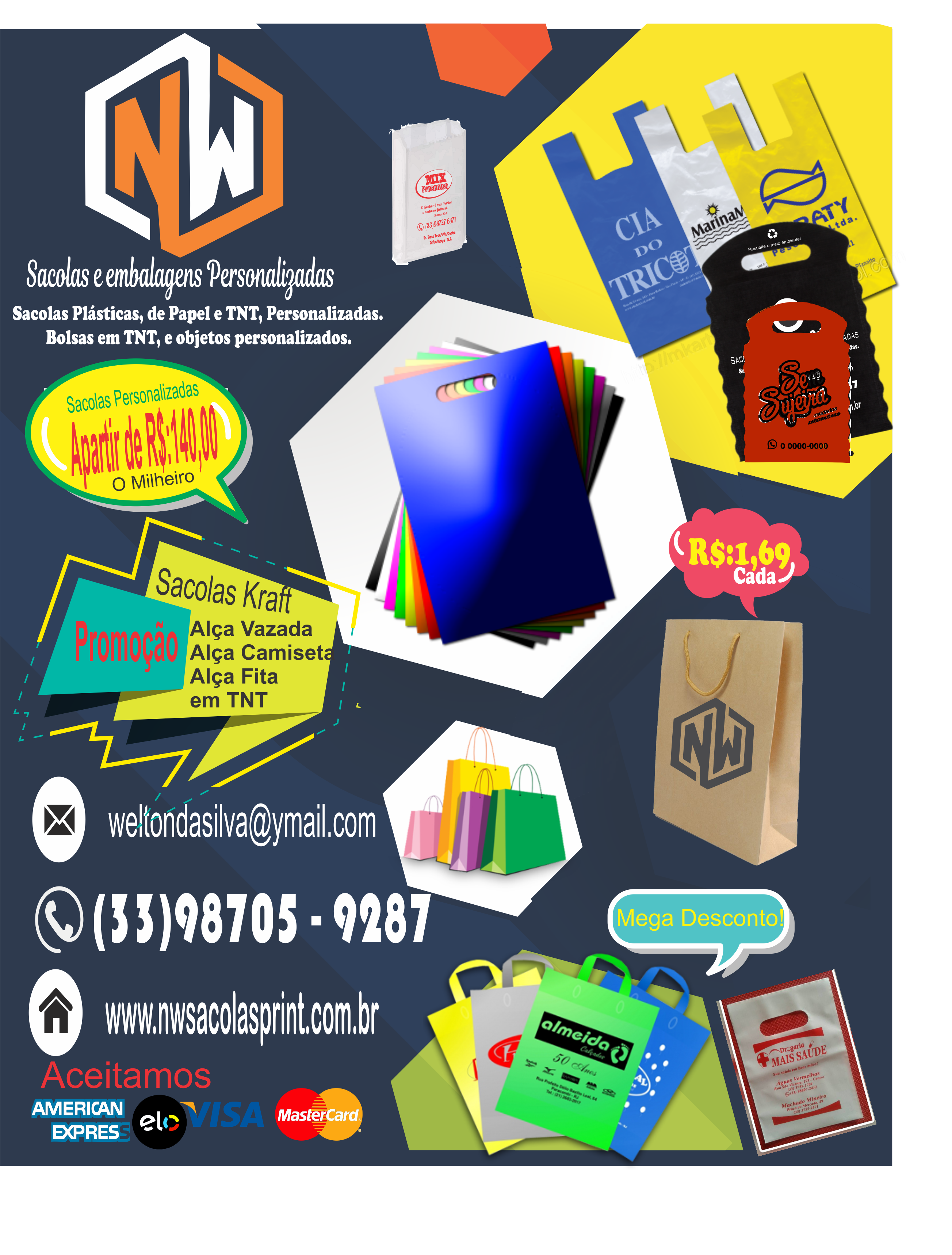 NW Sacolas Print