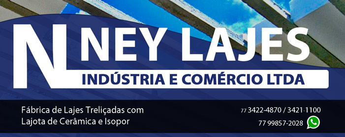 NEY LAJES: Lajes Treliçadas