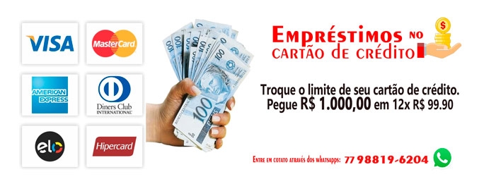 CARD SOS EMPRESTIMOS NO CARTAO DE CREDITO