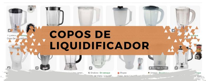 Copos de liquidificador